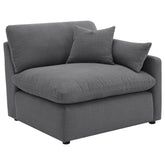 Orleans Furniture - Coaster - Hobson Upholstered RAF Chair Charcoal - 551458RAF